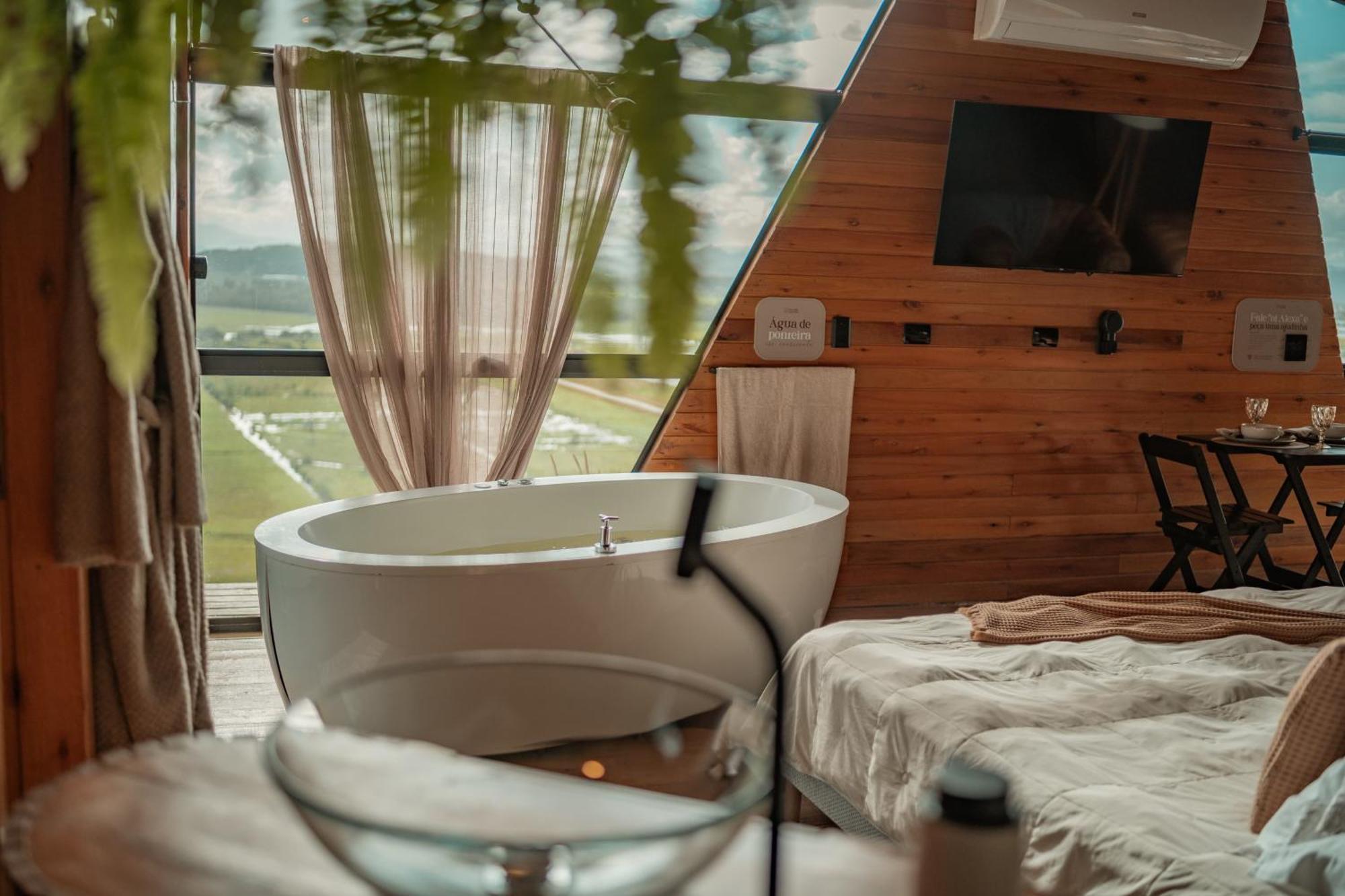 Vale Dos Saltos Cabanas Tijucas Bagian luar foto