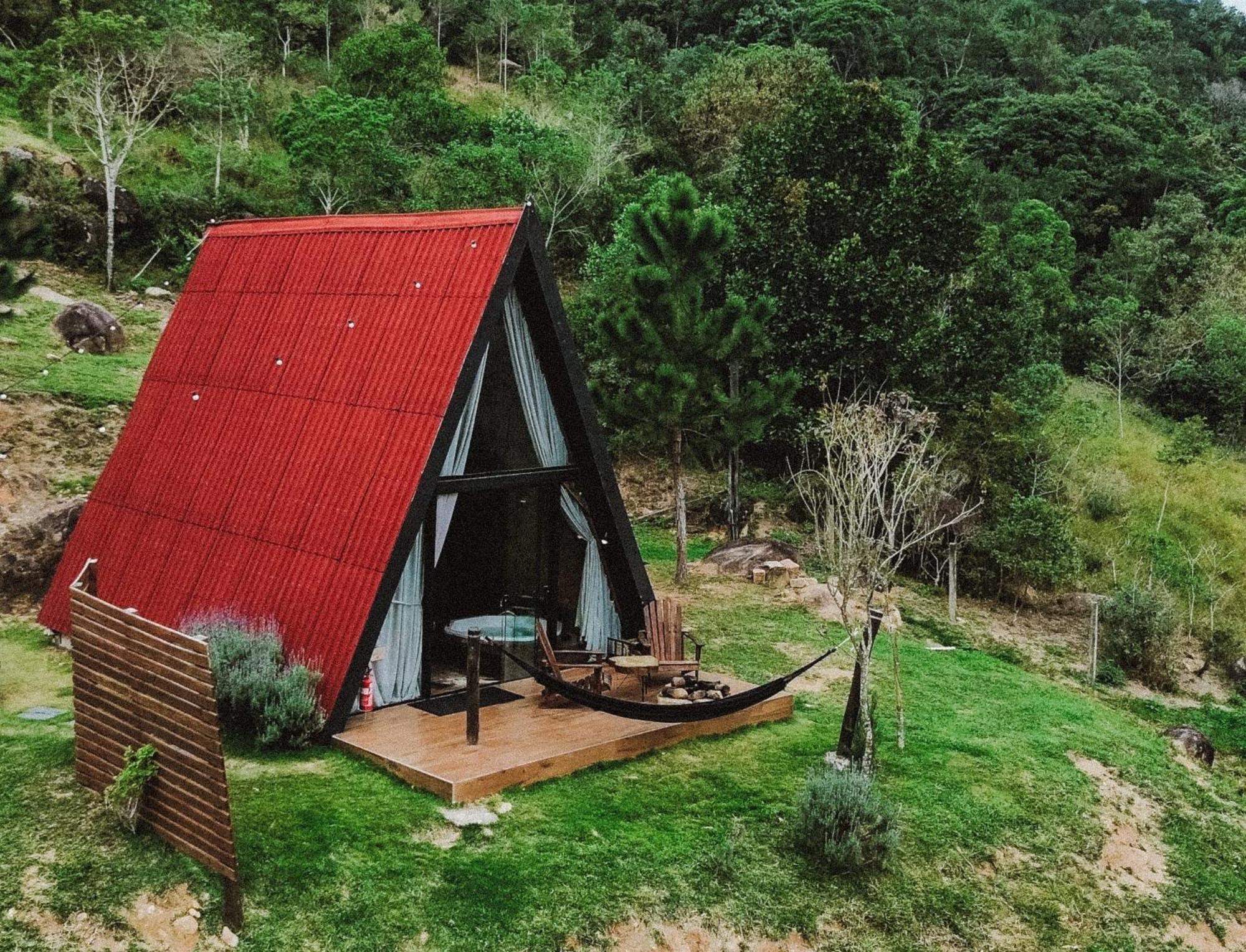 Vale Dos Saltos Cabanas Tijucas Bagian luar foto