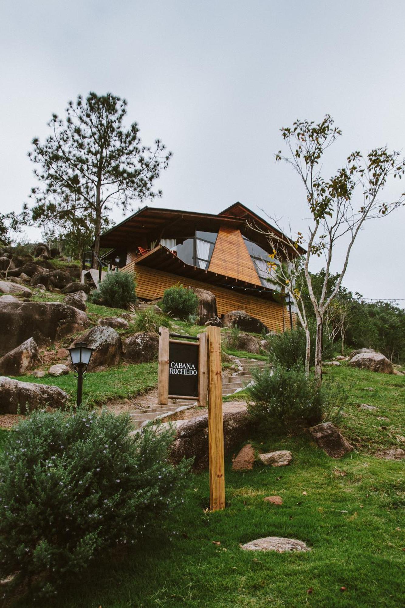 Vale Dos Saltos Cabanas Tijucas Bagian luar foto