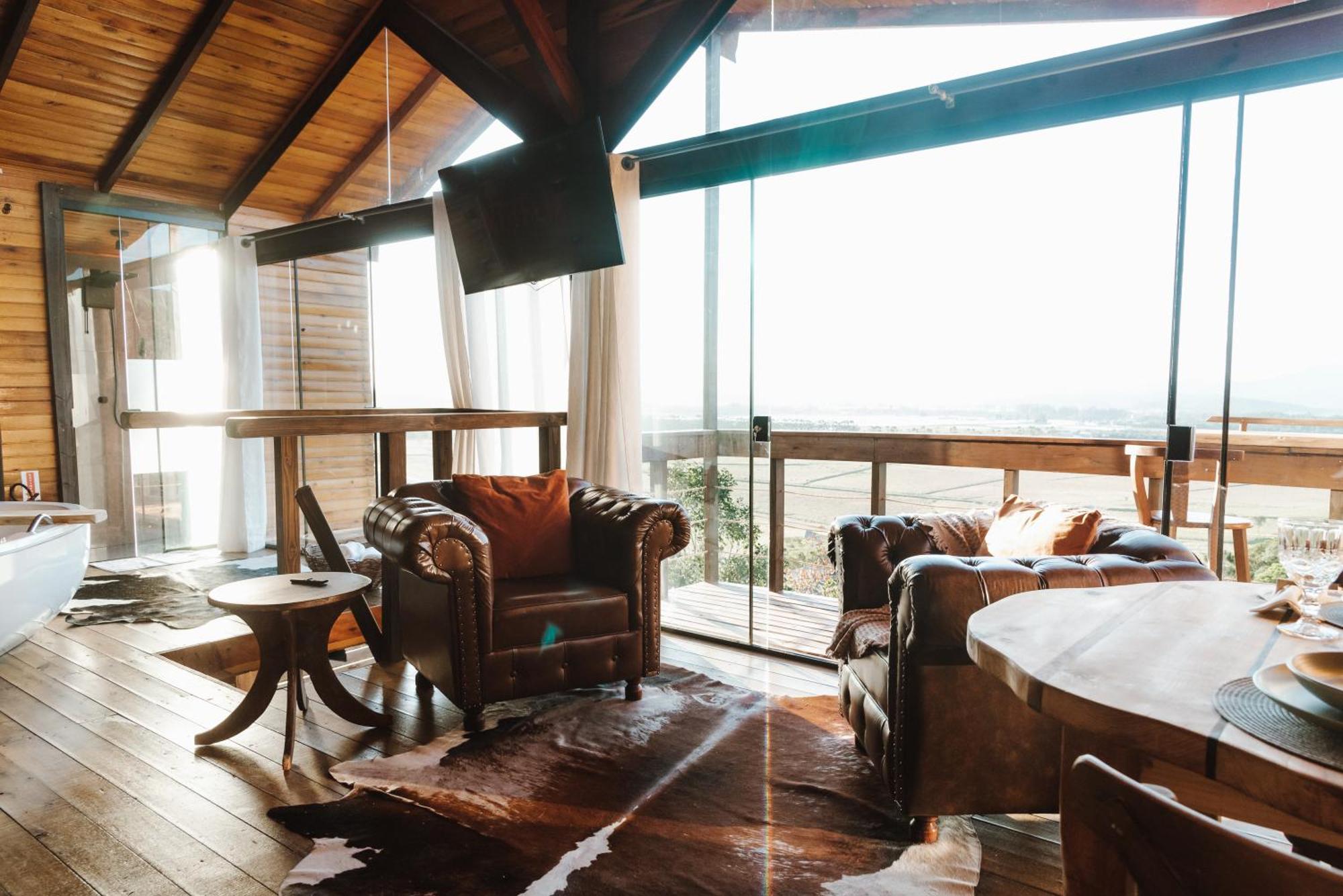 Vale Dos Saltos Cabanas Tijucas Bagian luar foto